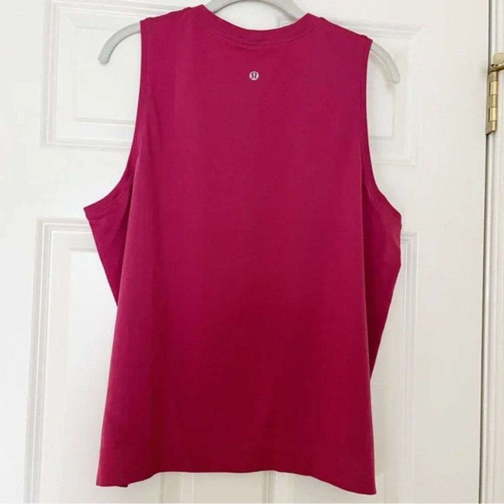 Lululemon Like New Raspberry Tank Top - Picture 2 of 3